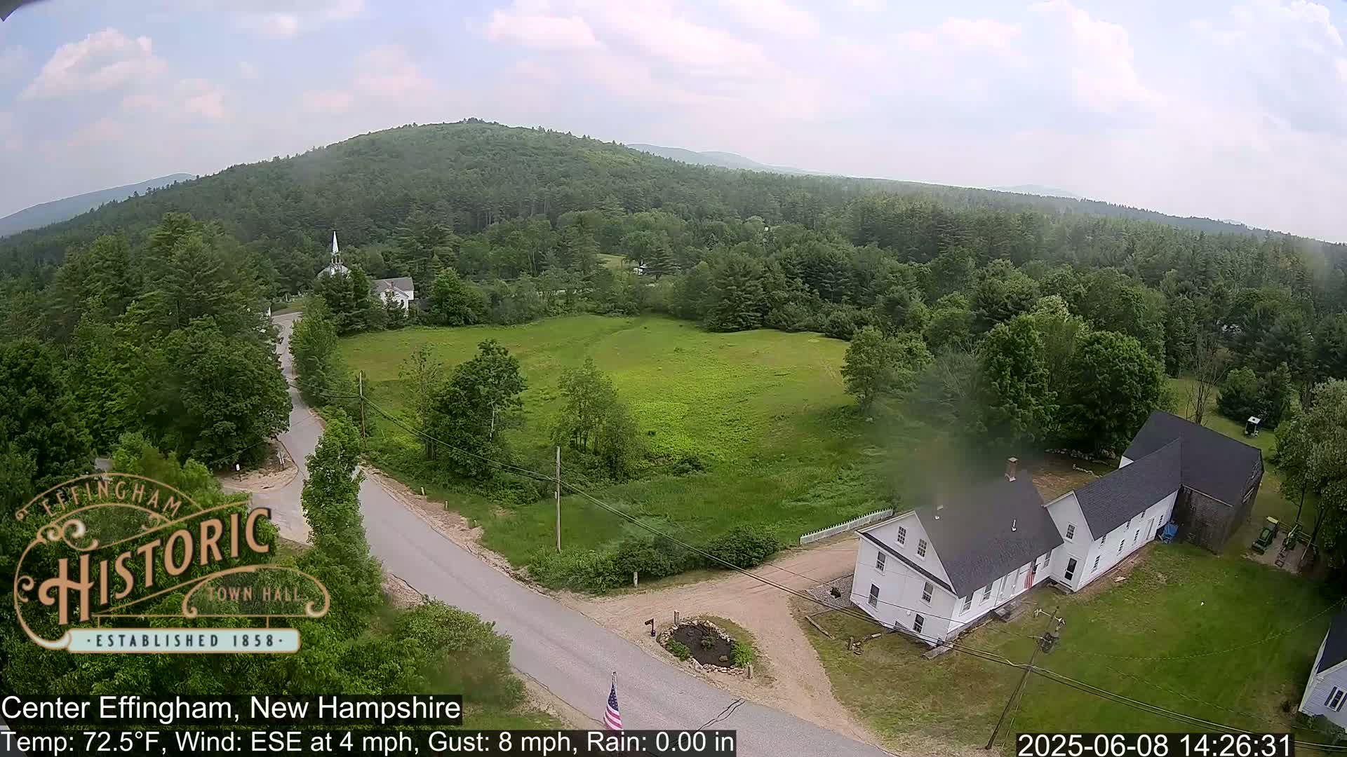 Effingham Skyline Live Cam -  New Hampshire , USA  