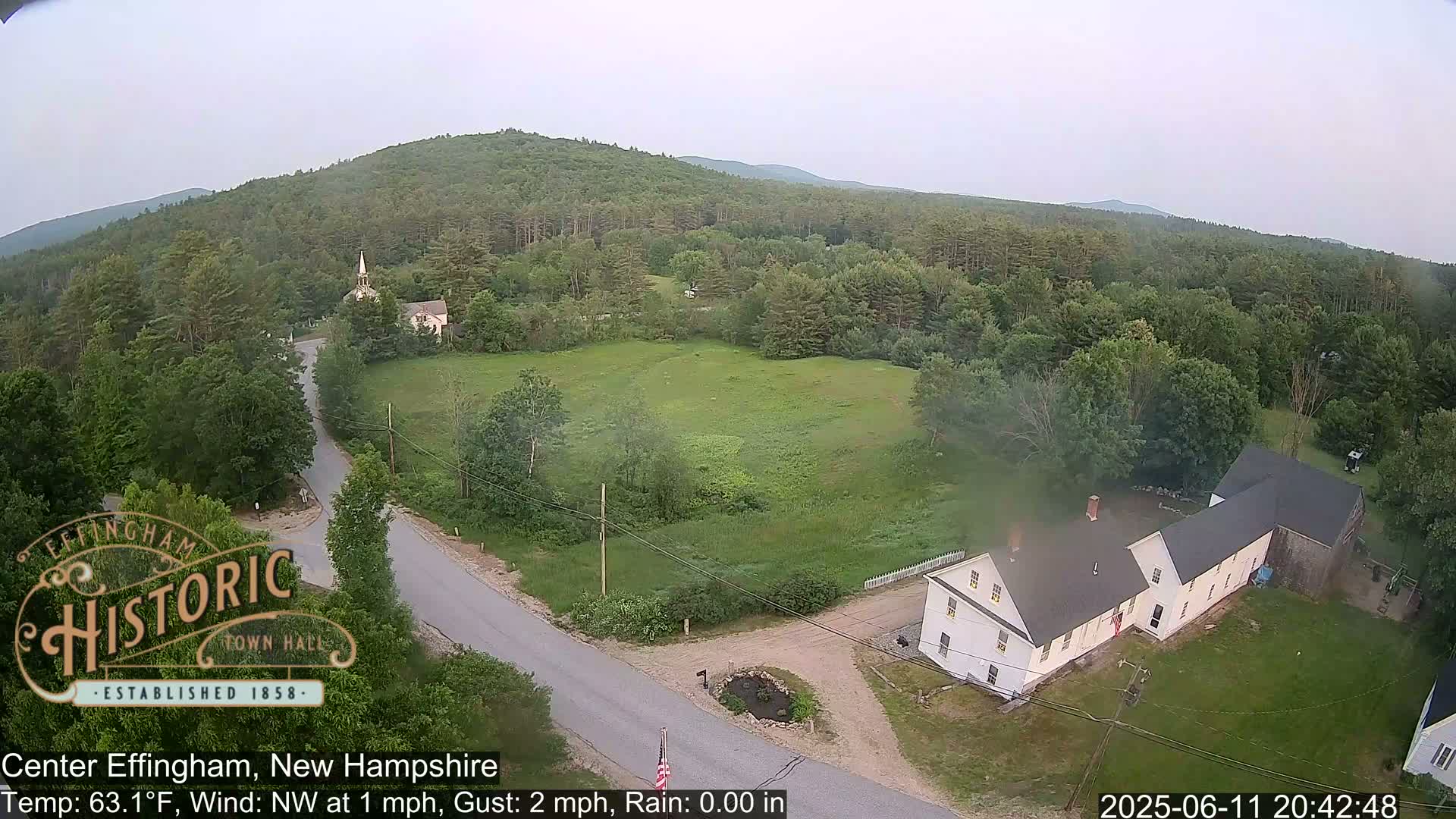 Effingham Skyline Live Cam -  New Hampshire , USA  