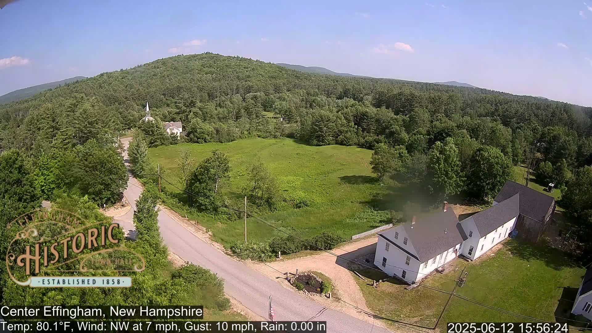 Effingham Skyline Live Cam -  New Hampshire , USA  
