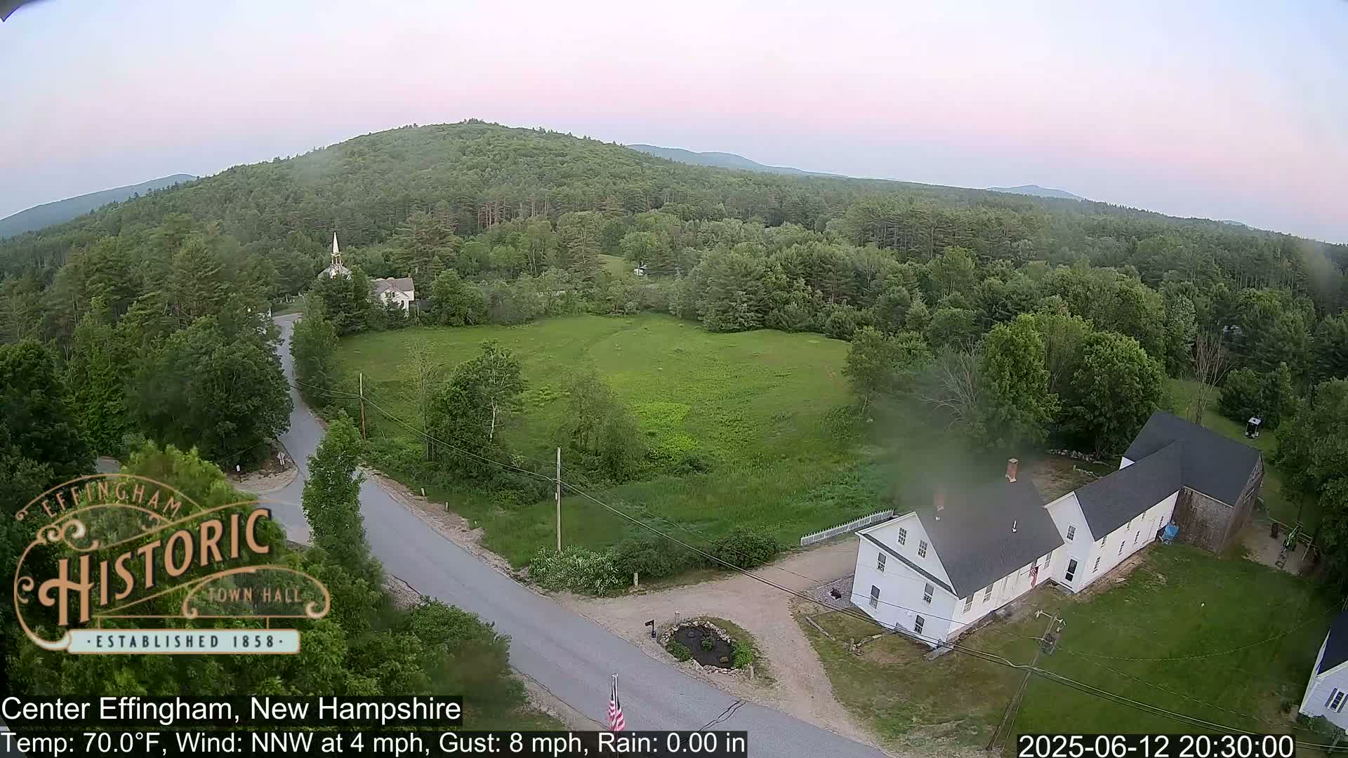 Effingham Skyline Live Cam -  New Hampshire , USA  
