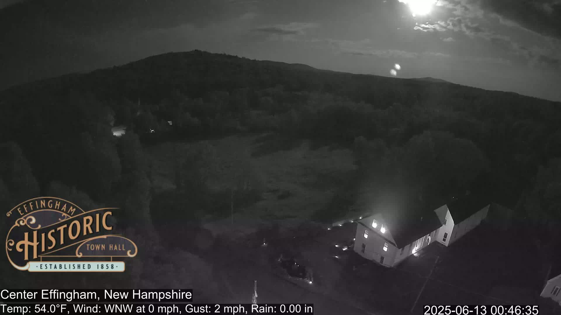 Effingham Skyline Live Cam -  New Hampshire , USA  