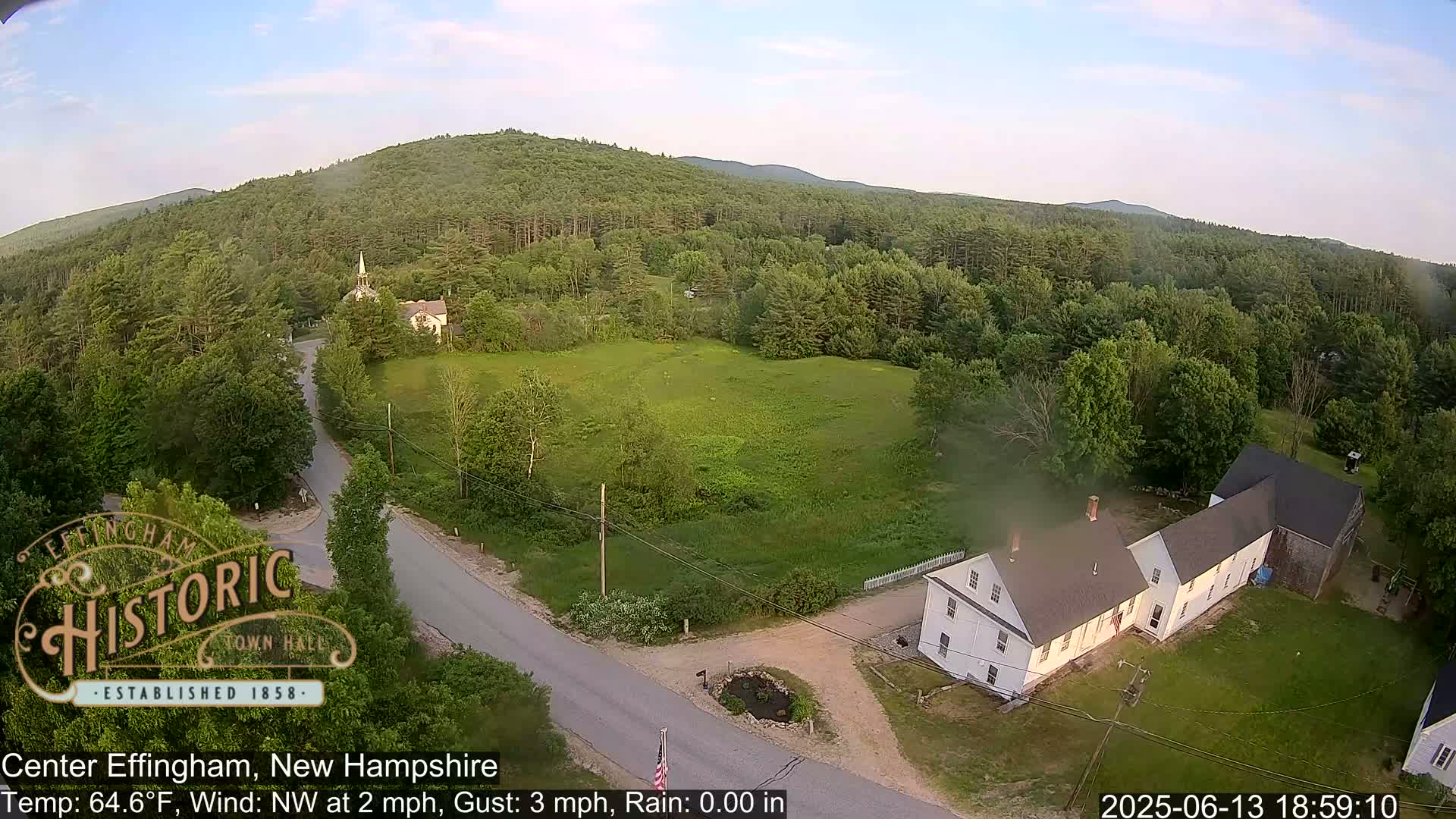 Effingham Skyline Live Cam -  New Hampshire , USA  