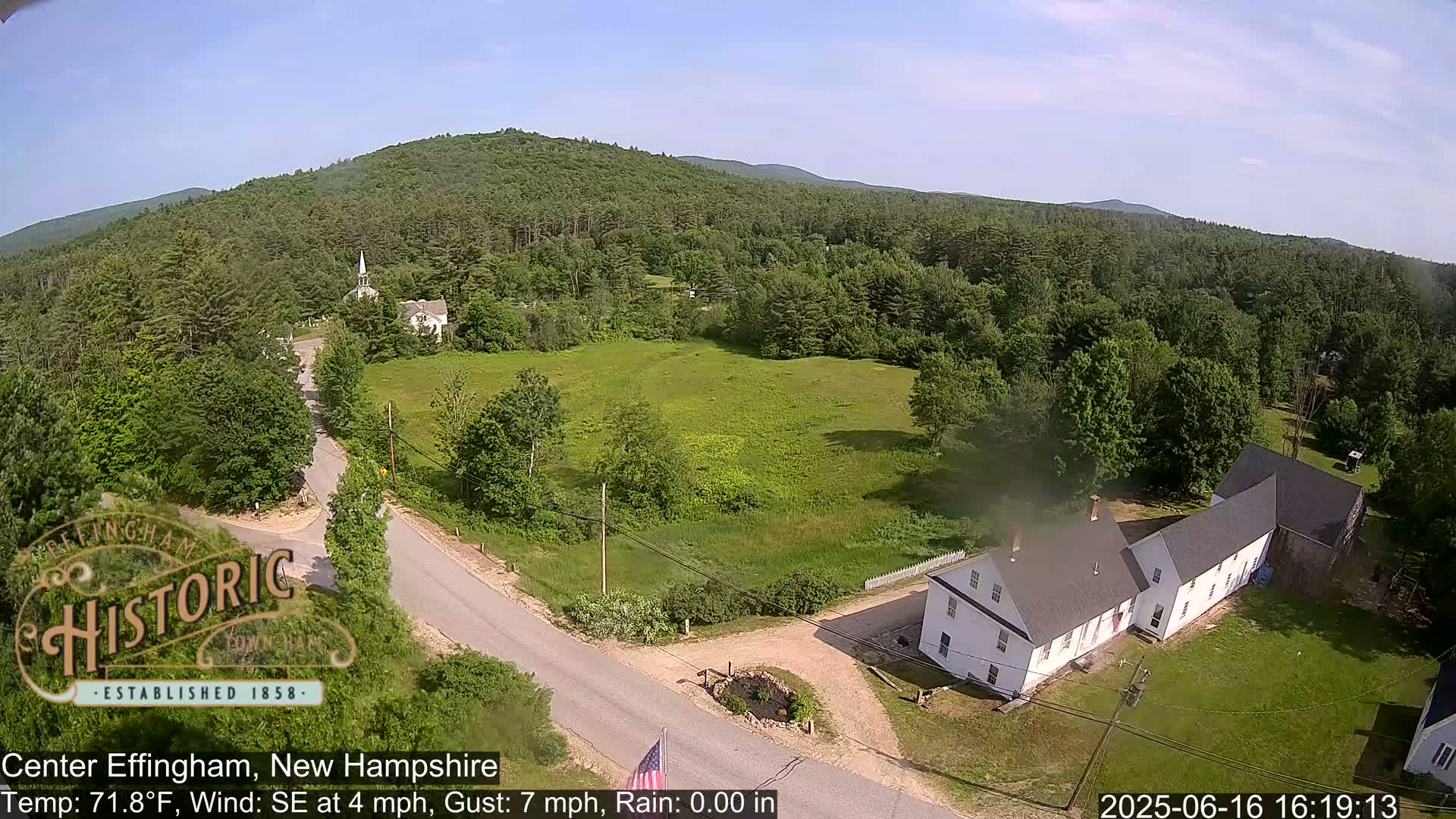 Effingham Skyline Live Cam -  New Hampshire , USA  