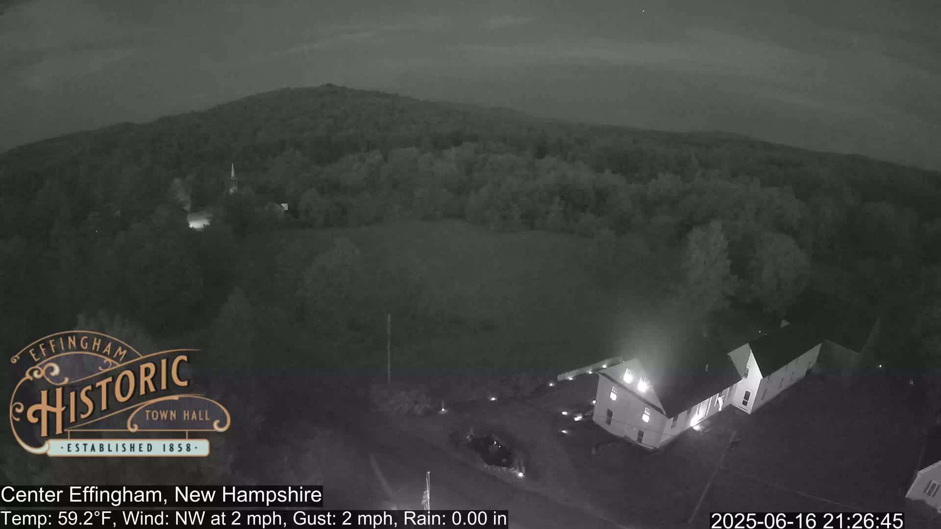 Effingham Skyline Live Cam -  New Hampshire , USA  