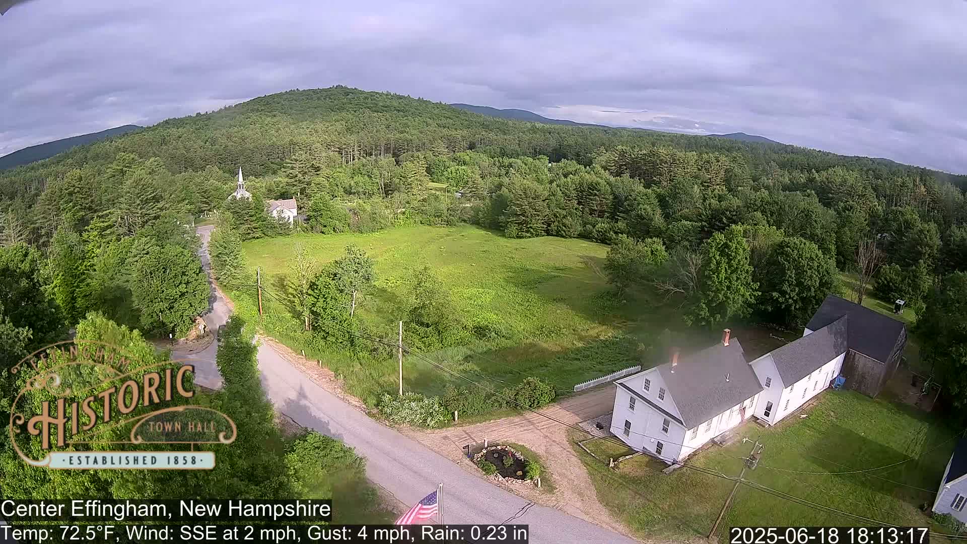 Effingham Skyline Live Cam -  New Hampshire , USA  