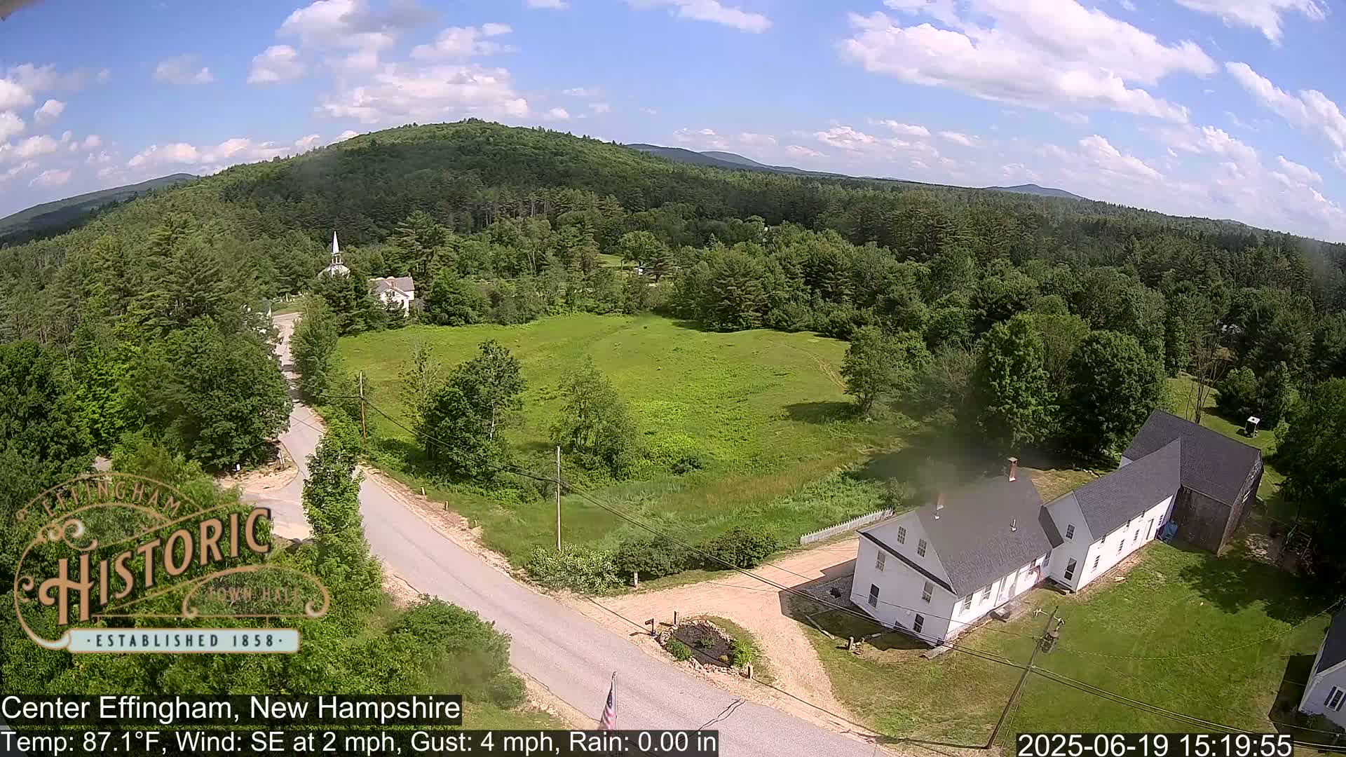 Effingham Skyline Live Cam -  New Hampshire , USA  