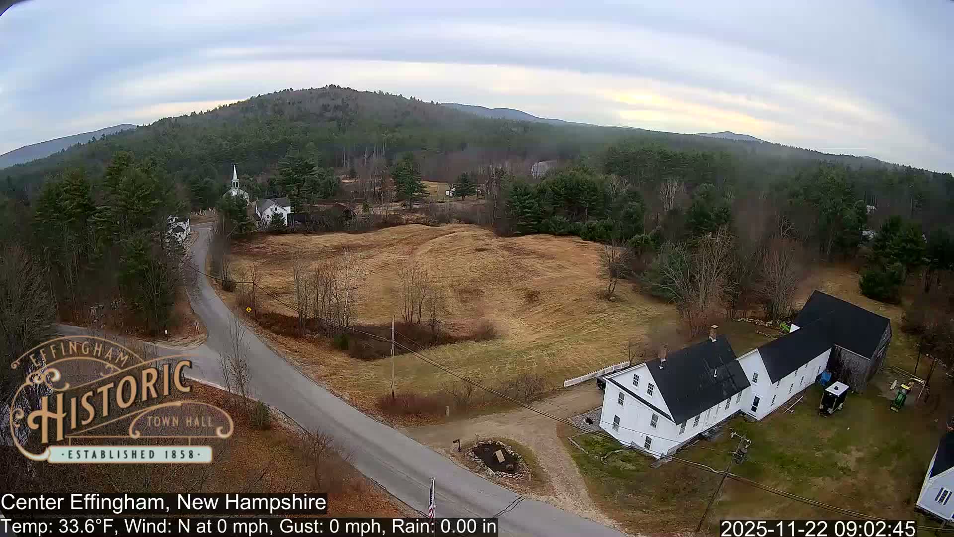 Effingham Skyline Live Cam -  New Hampshire , USA  
