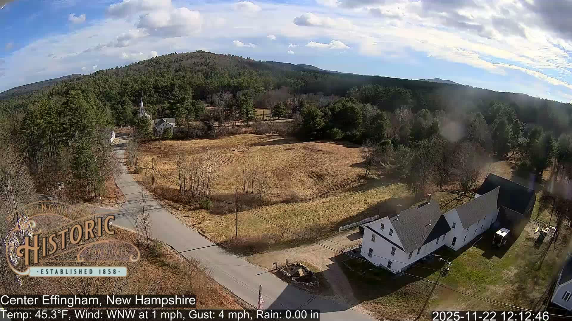 Effingham Skyline Live Cam -  New Hampshire , USA  