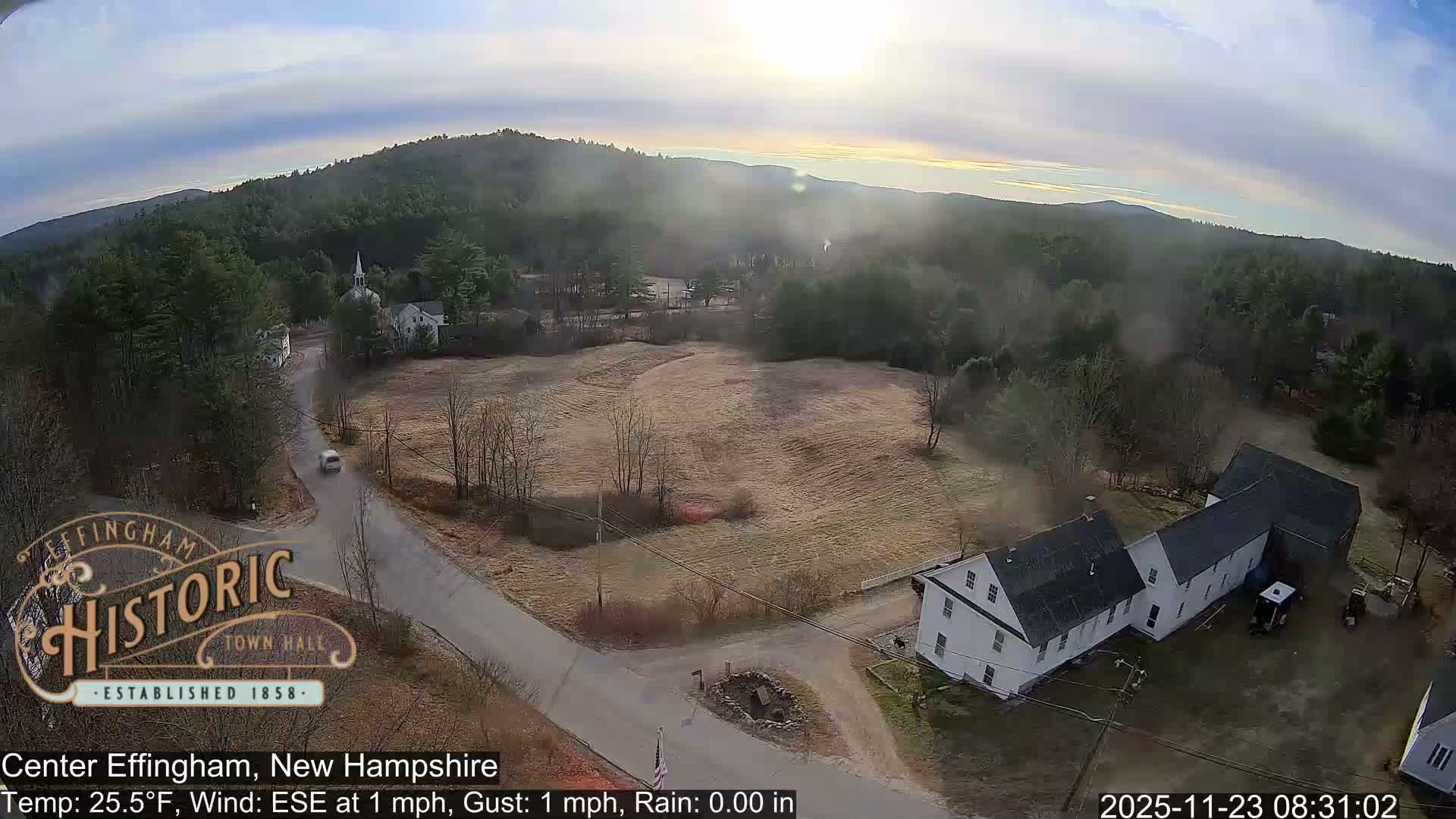 Effingham Skyline Live Cam -  New Hampshire , USA  