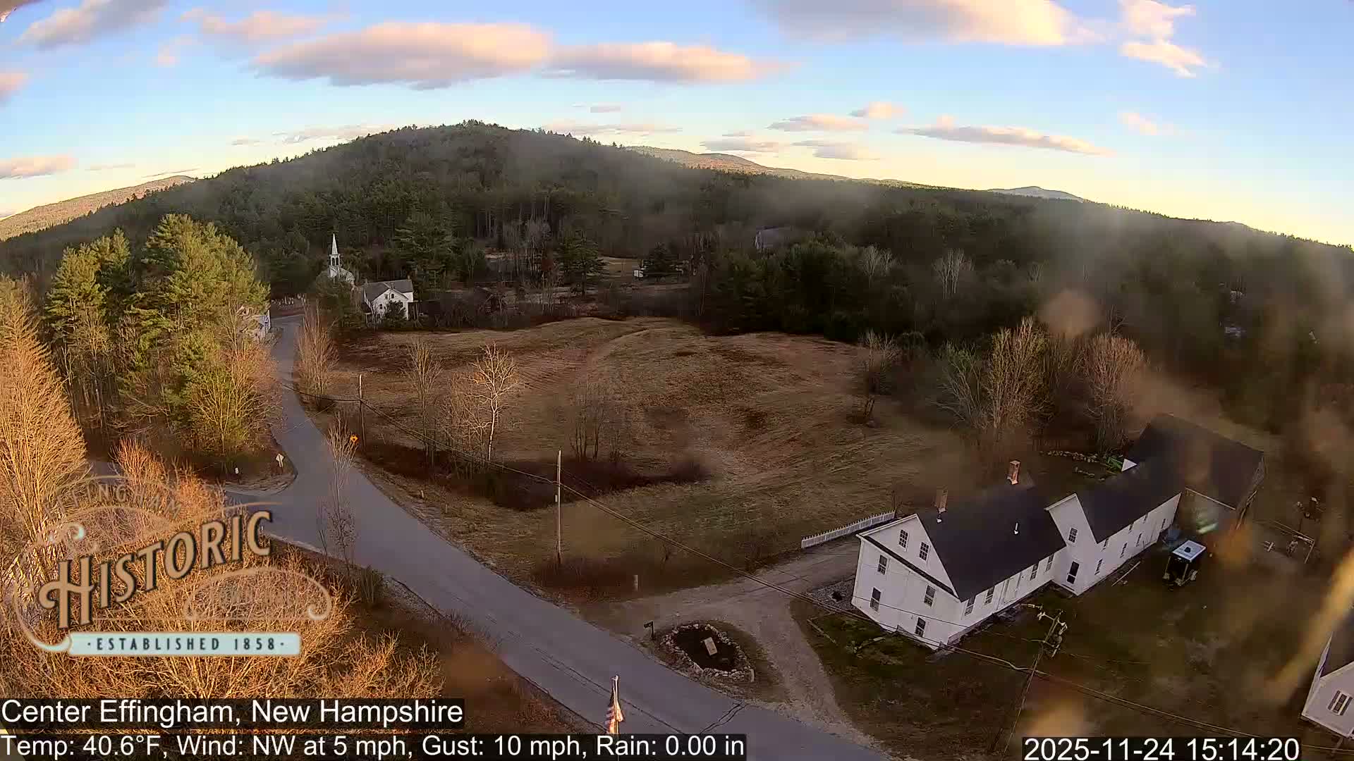 Effingham Skyline Live Cam -  New Hampshire , USA  