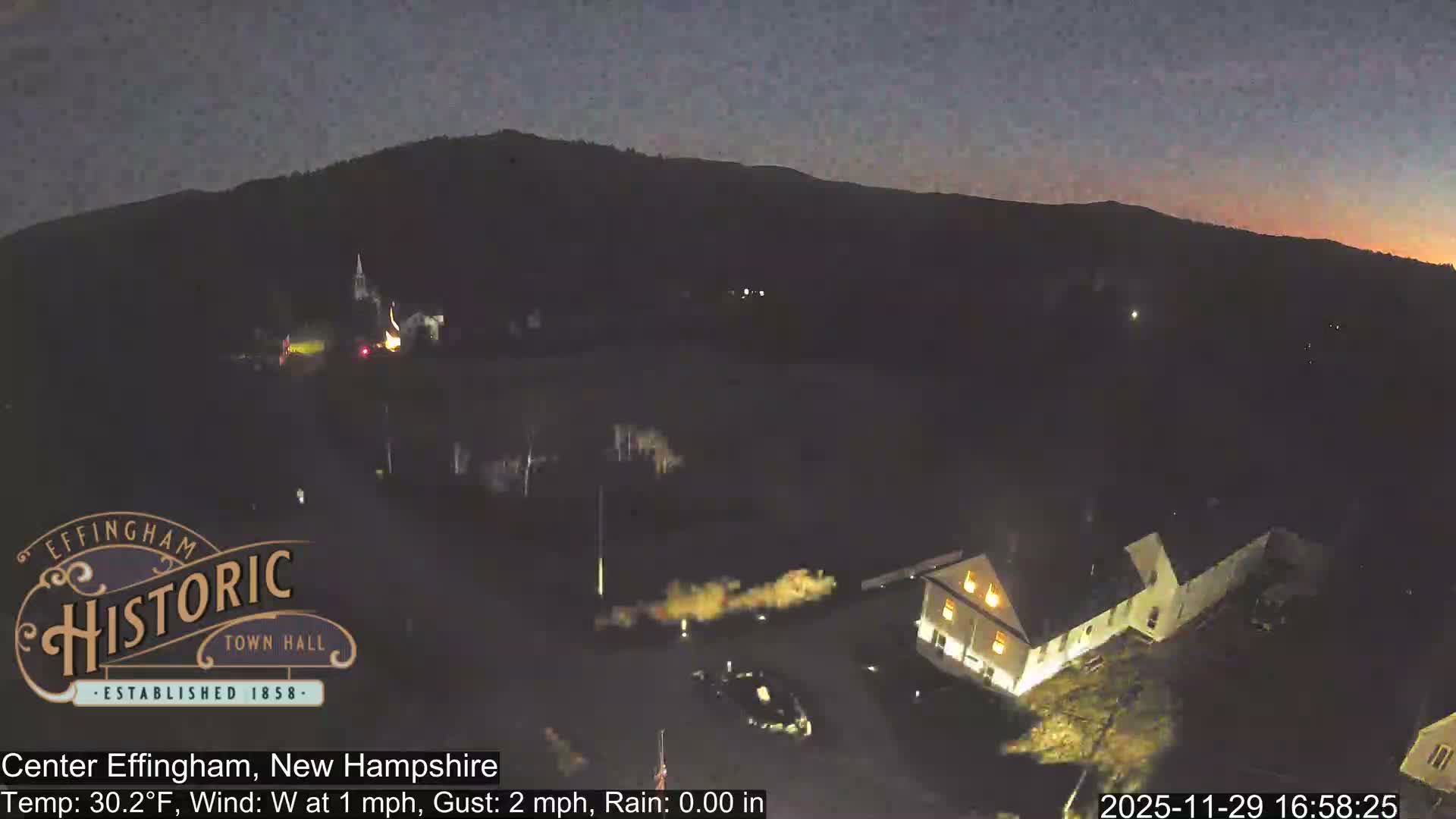 Effingham Skyline Live Cam -  New Hampshire , USA  