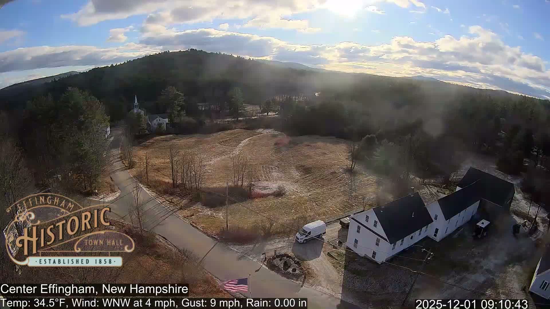 Effingham Skyline Live Cam -  New Hampshire , USA  