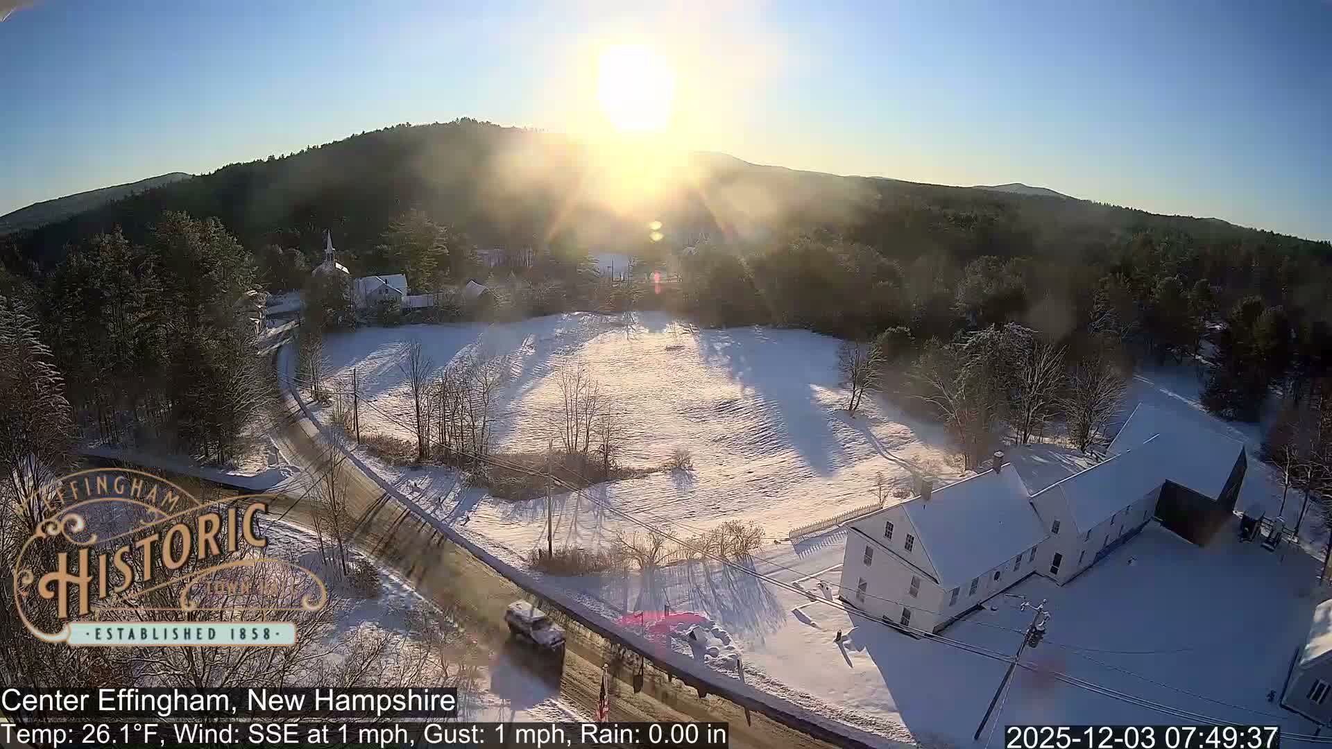 Effingham Skyline Live Cam -  New Hampshire , USA  