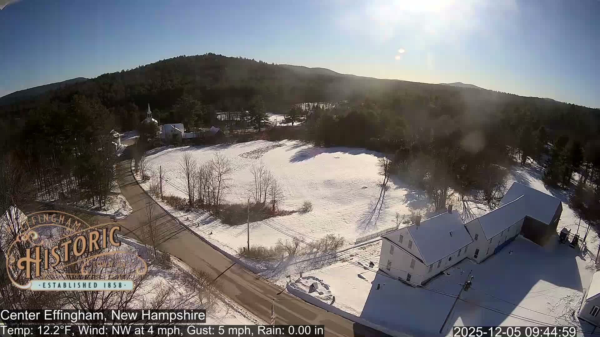 Effingham Skyline Live Cam -  New Hampshire , USA  