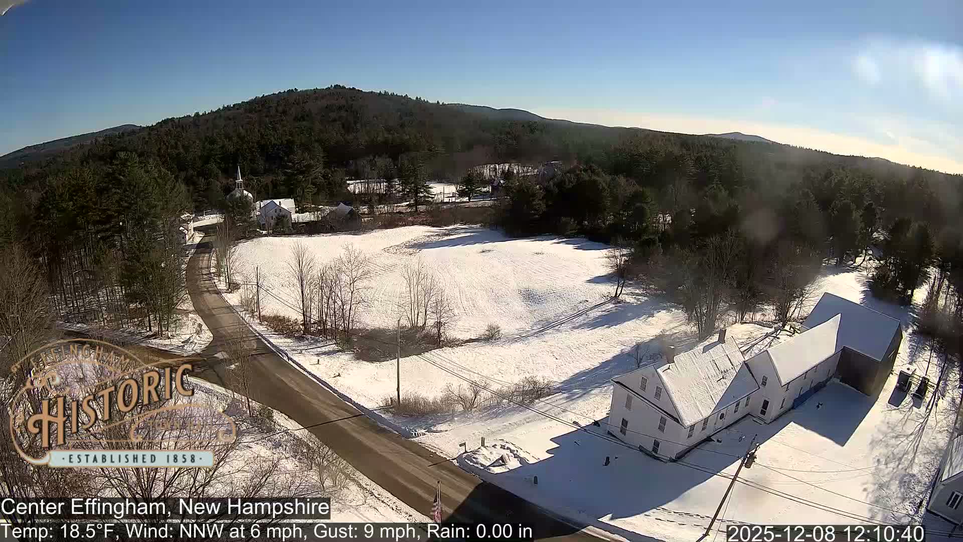Effingham Skyline Live Cam -  New Hampshire , USA  