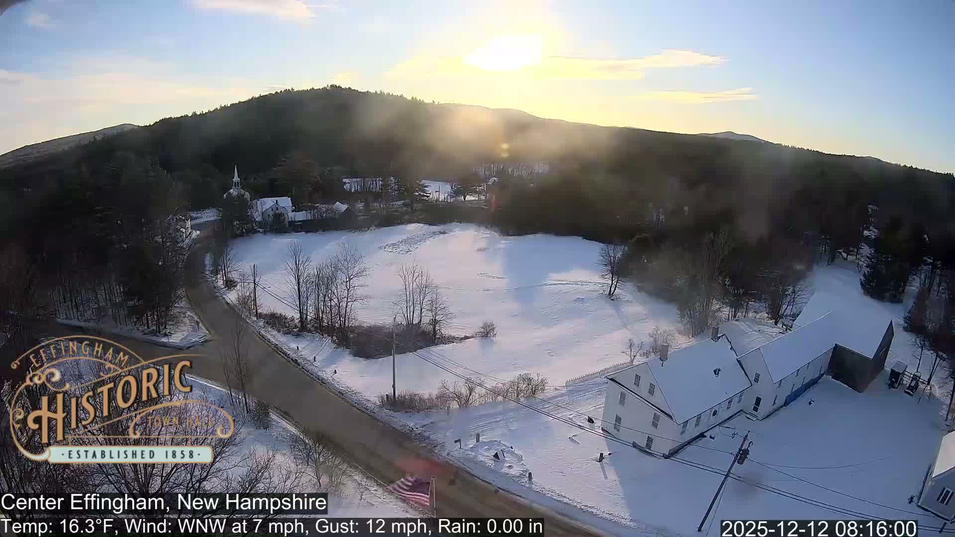 Effingham Skyline Live Cam -  New Hampshire , USA  