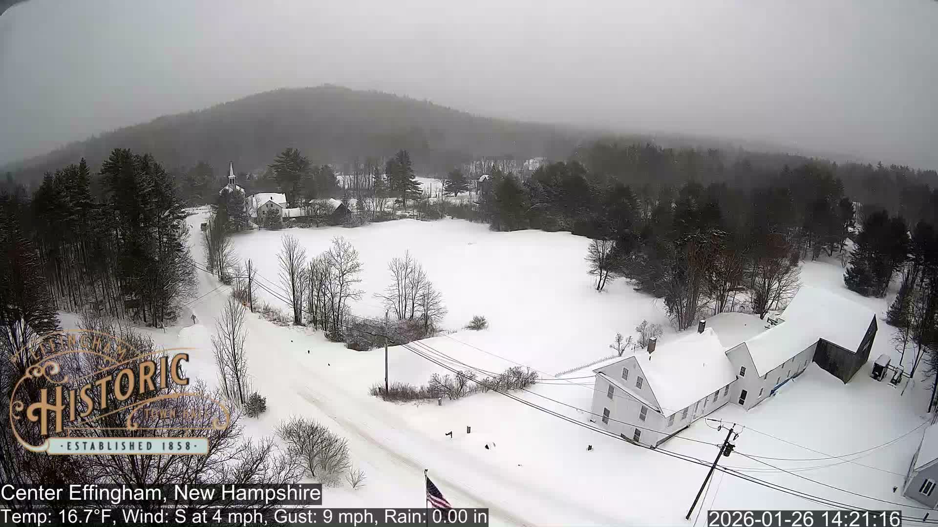 Effingham Skyline Live Cam -  New Hampshire , USA  