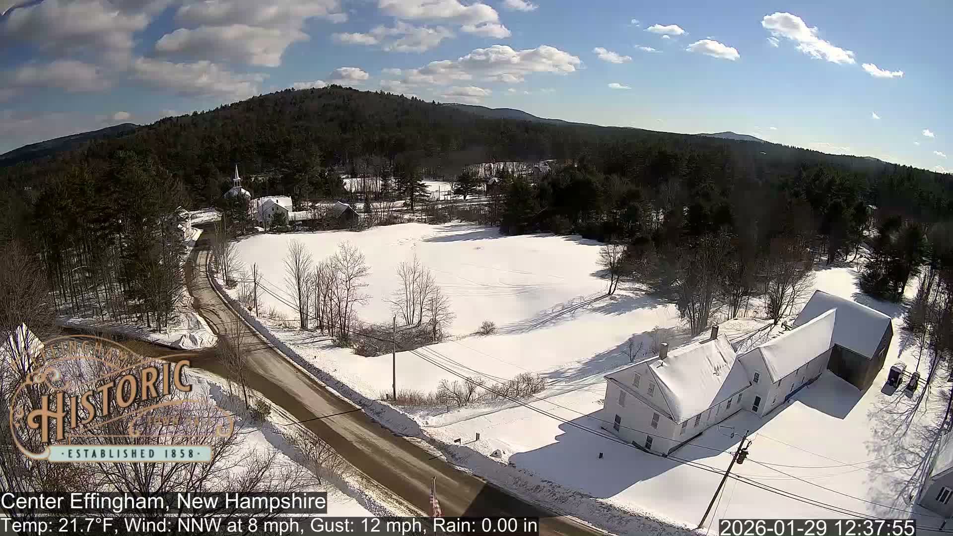 Effingham Skyline Live Cam -  New Hampshire , USA  