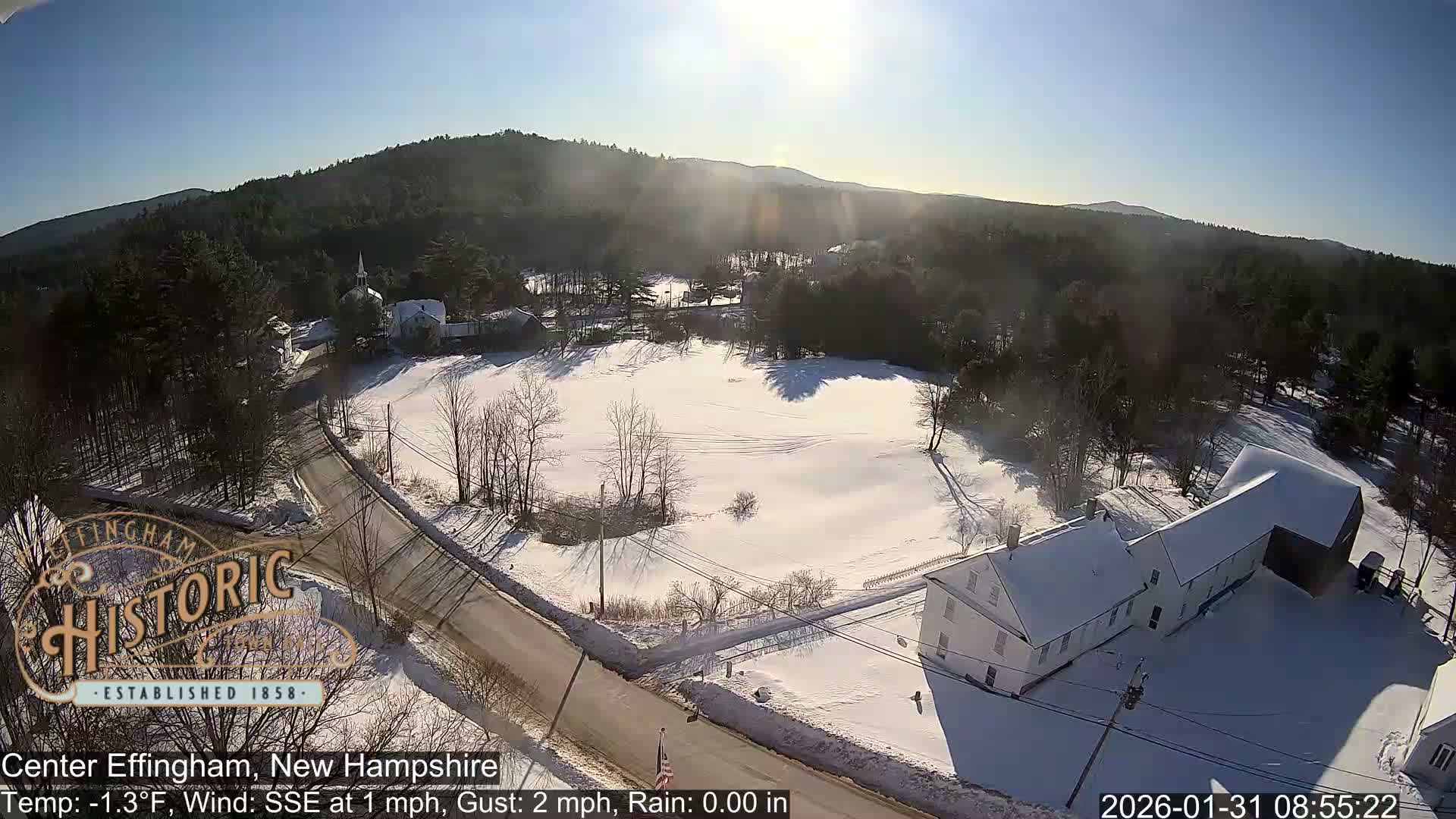 Effingham Skyline Live Cam -  New Hampshire , USA  