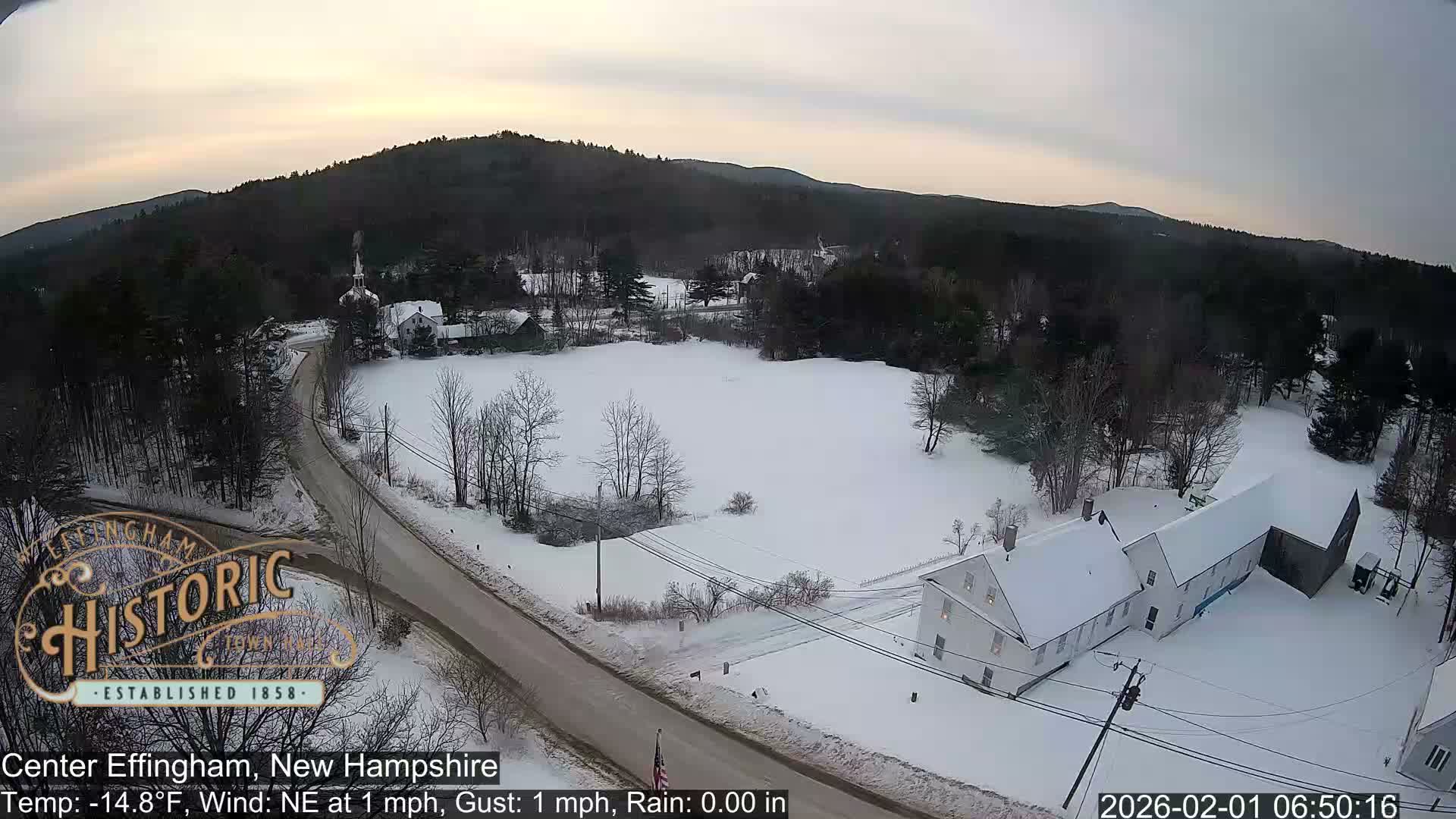 Effingham Skyline Live Cam -  New Hampshire , USA  