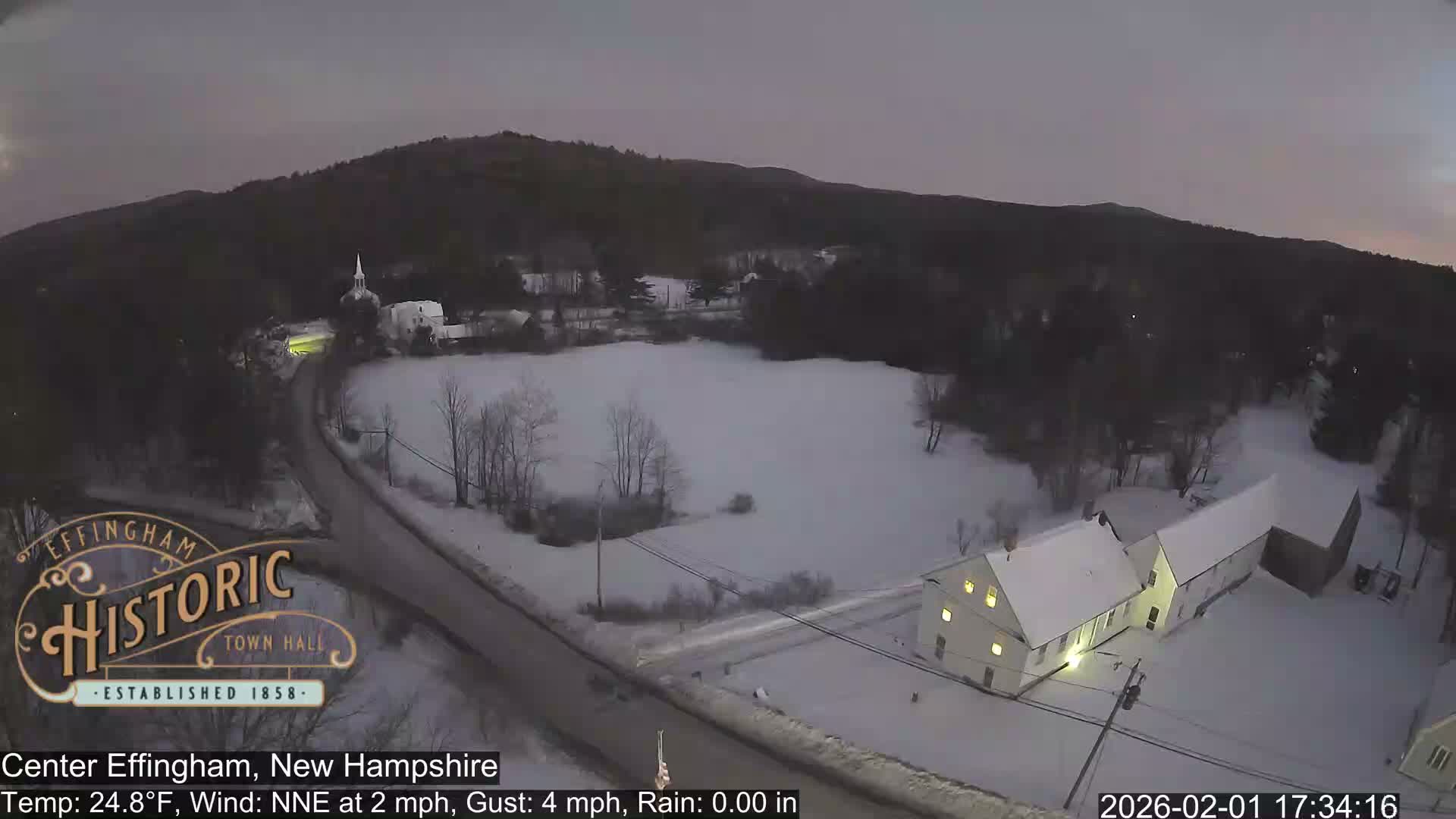 Effingham Skyline Live Cam -  New Hampshire , USA  