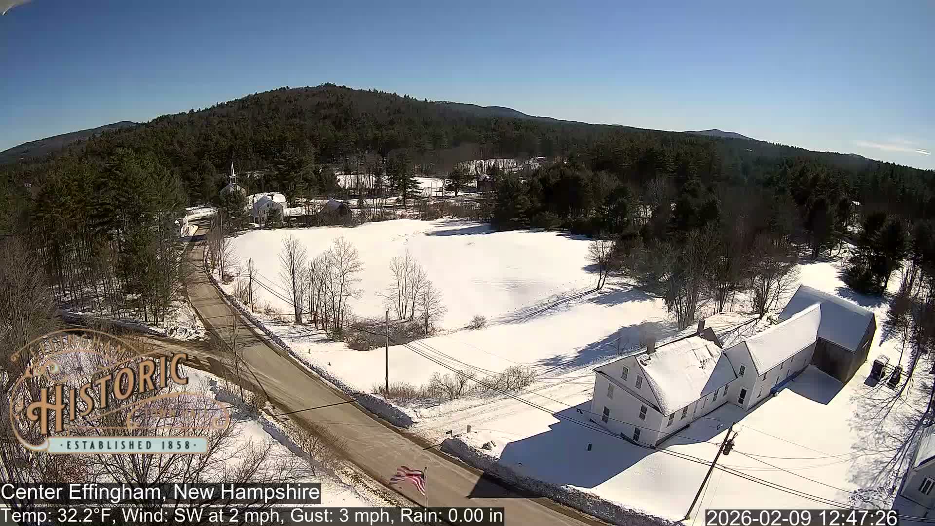 Effingham Skyline Live Cam -  New Hampshire , USA  