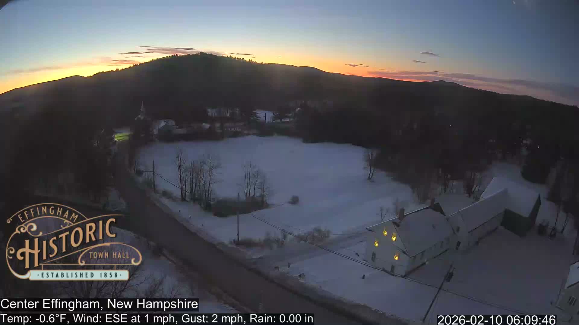 Effingham Skyline Live Cam -  New Hampshire , USA  