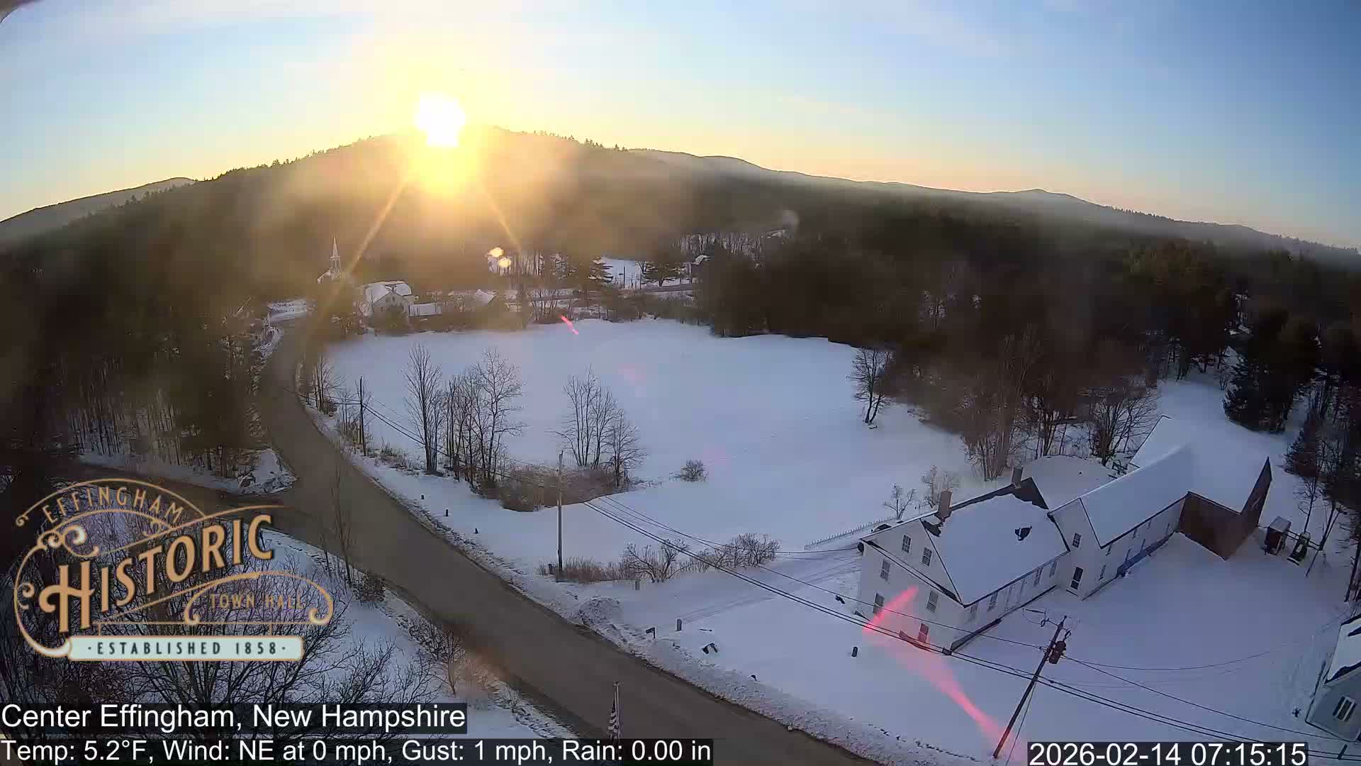 Effingham Skyline Live Cam -  New Hampshire , USA  