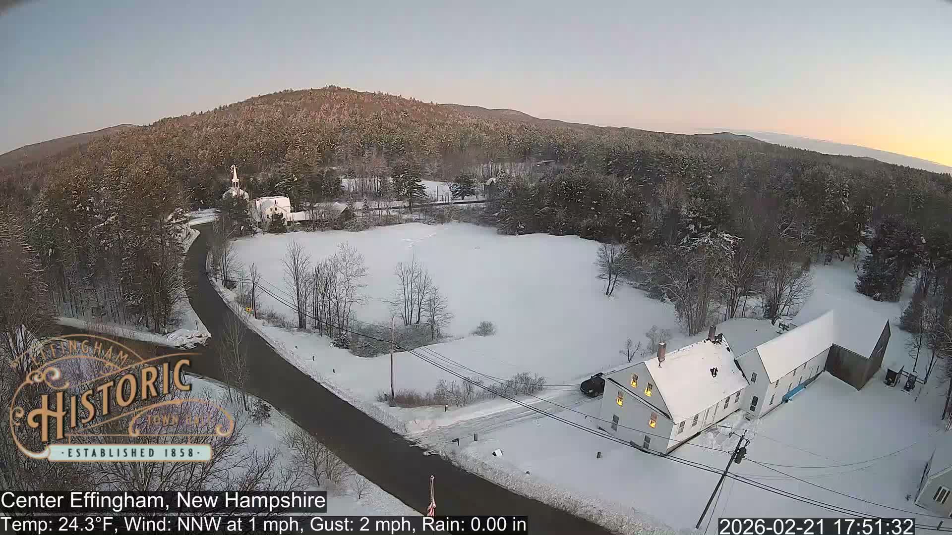 Effingham Skyline Live Cam -  New Hampshire , USA  