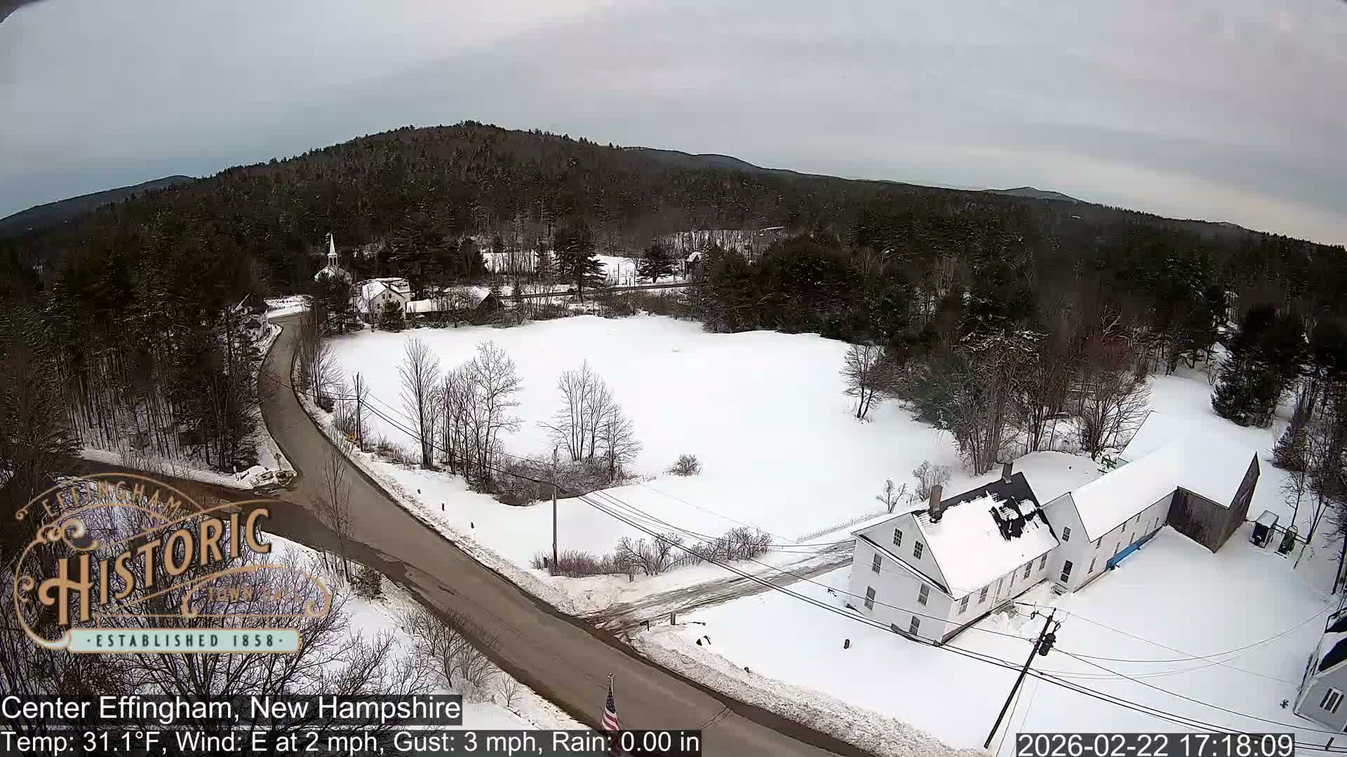 Effingham Skyline Live Cam -  New Hampshire , USA  
