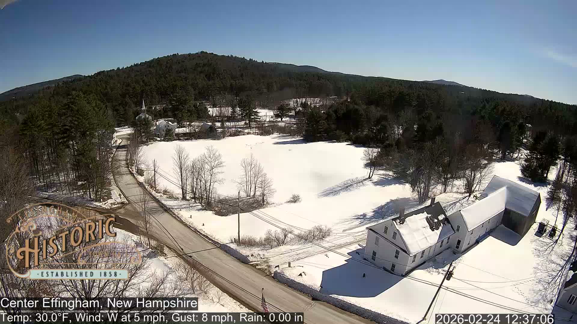 Effingham Skyline Live Cam -  New Hampshire , USA  