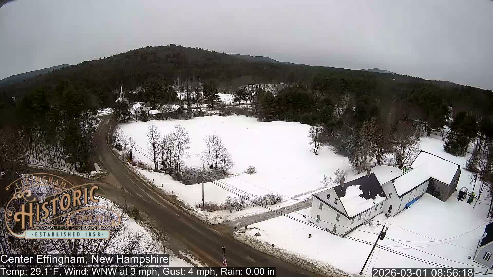 Effingham Skyline Live Cam -  New Hampshire , USA  
