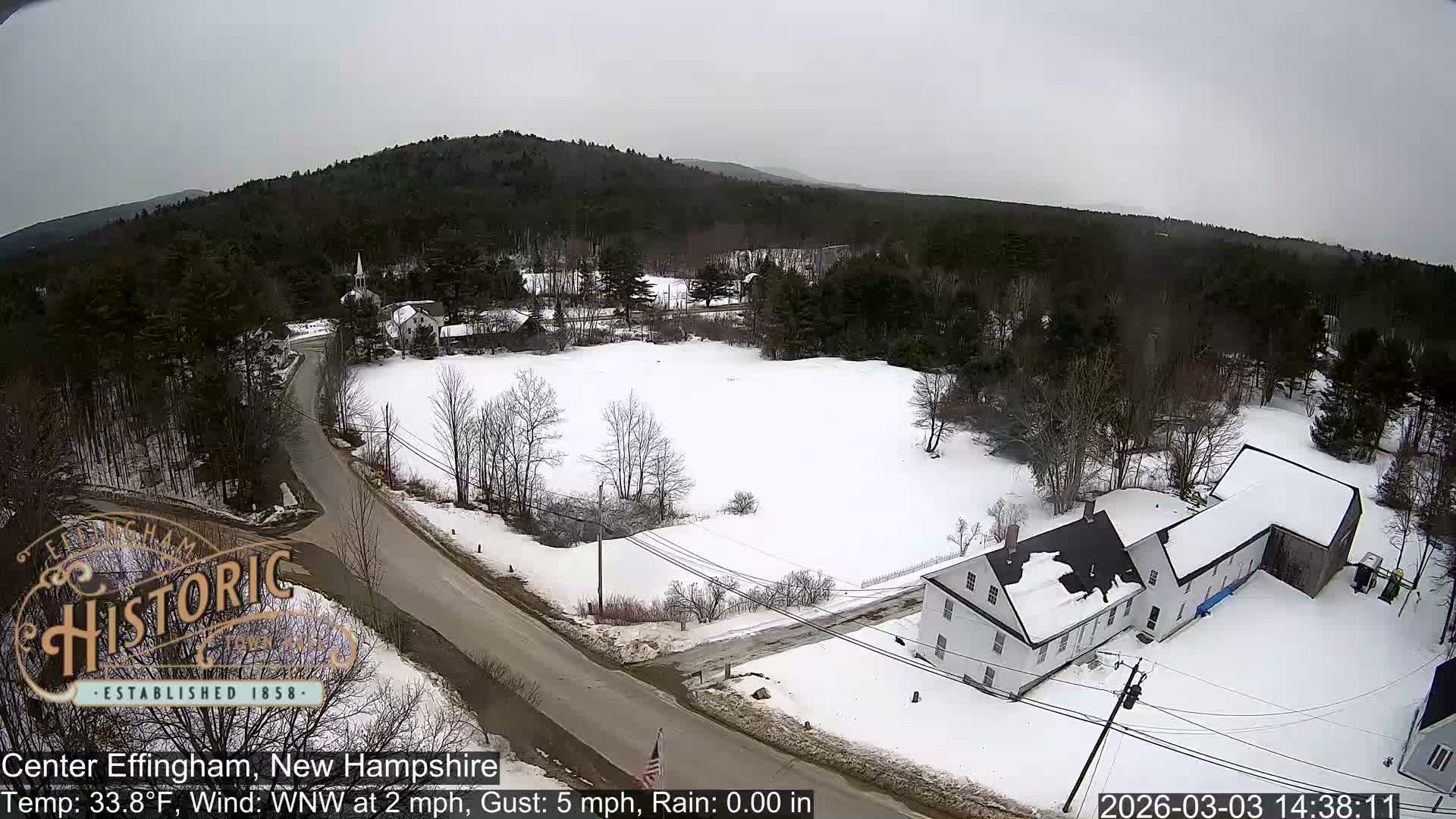 Effingham Skyline Live Cam -  New Hampshire , USA  