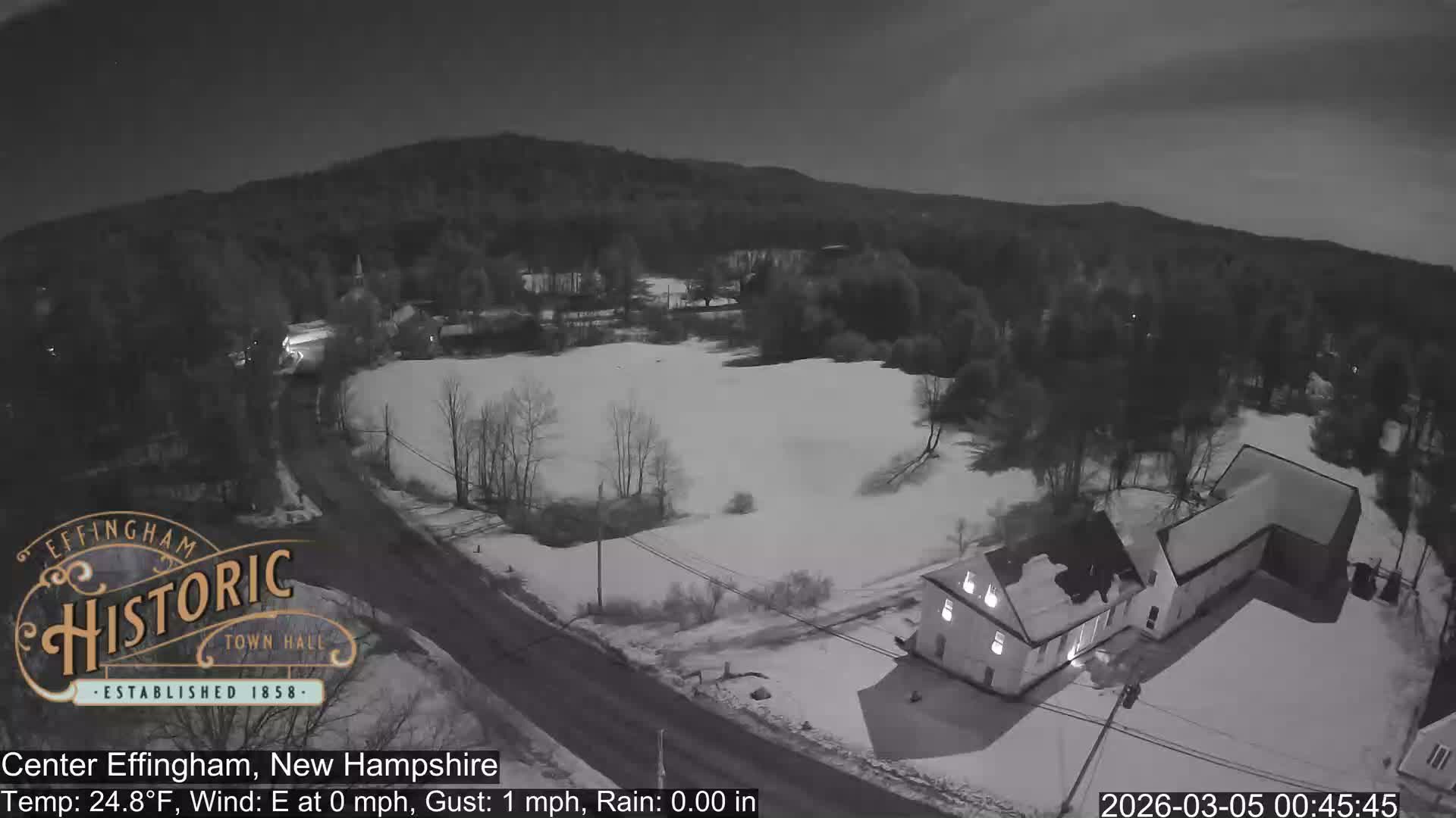 Effingham Skyline Live Cam -  New Hampshire , USA  