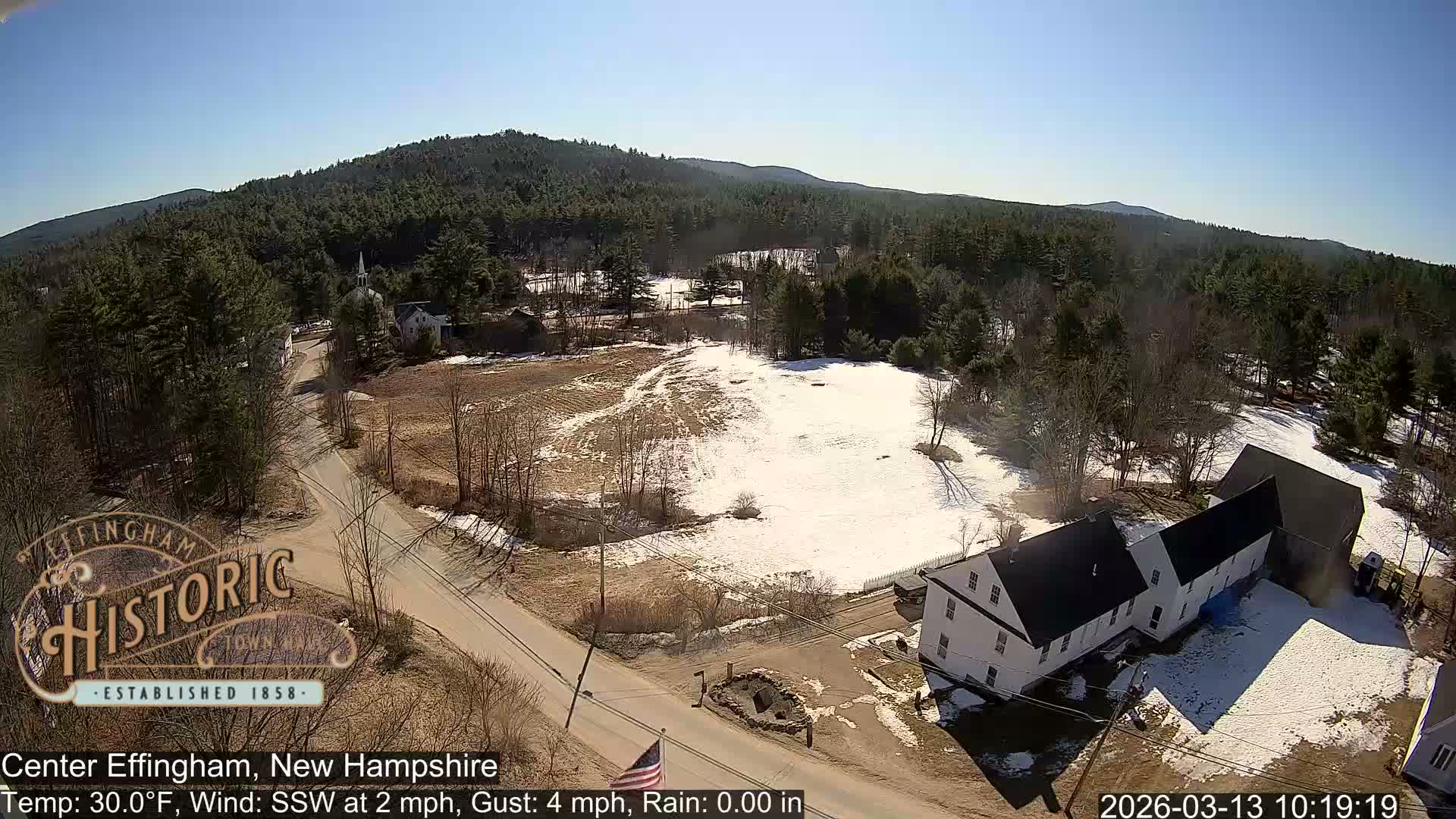 Effingham Skyline Live Cam -  New Hampshire , USA  