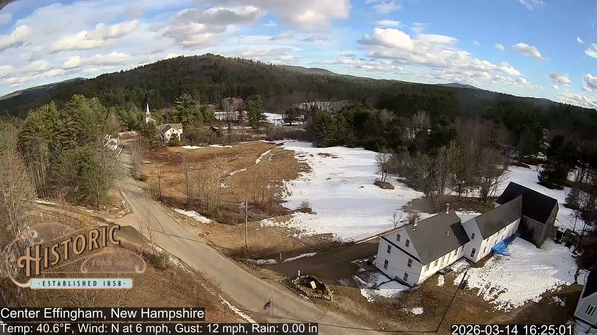 Effingham Skyline Live Cam -  New Hampshire , USA  