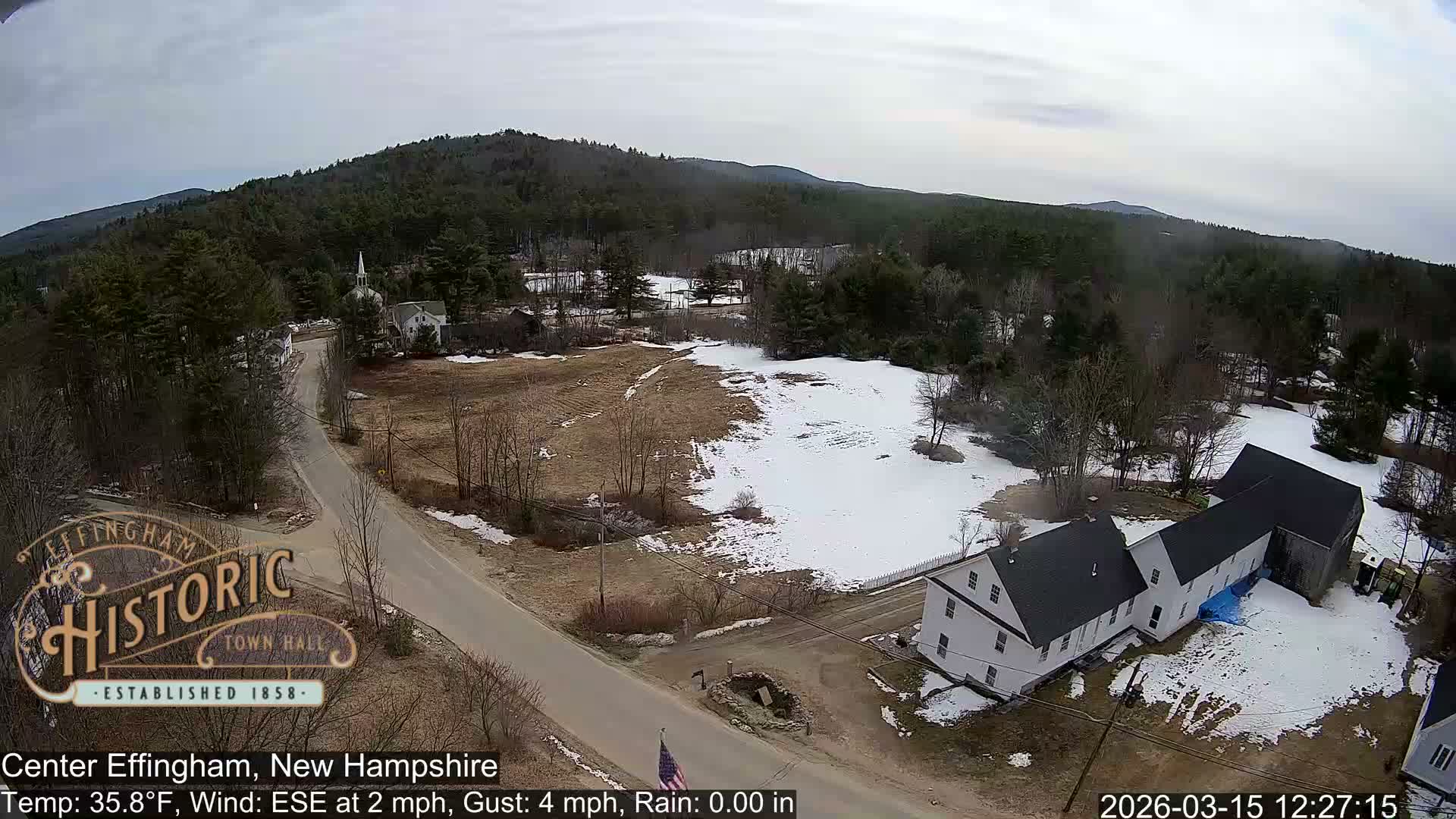 Effingham Skyline Live Cam -  New Hampshire , USA  