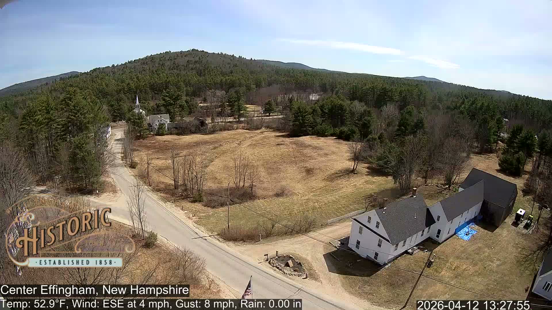 Effingham Skyline Live Cam -  New Hampshire , USA  