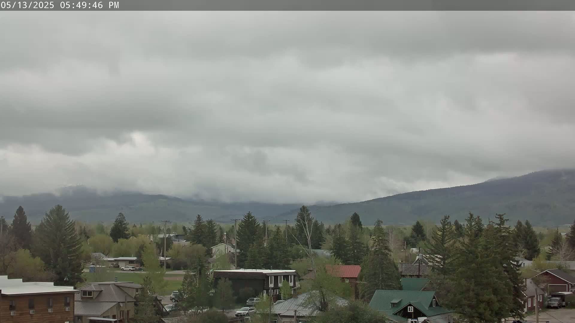 Driggs Village & Grand Targhee Habitat / Mountains Live Cam - Driggs, Teton, Idaho, USA