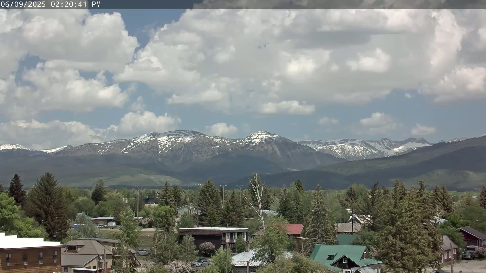 Driggs Village & Grand Targhee Habitat / Mountains Live Cam - Driggs, Teton, Idaho, USA