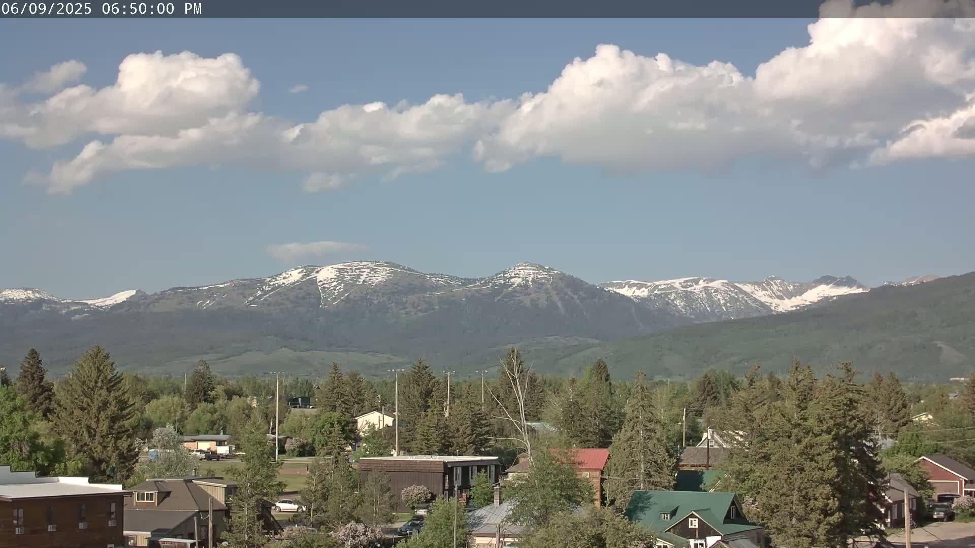 Driggs Village & Grand Targhee Habitat / Mountains Live Cam - Driggs, Teton, Idaho, USA