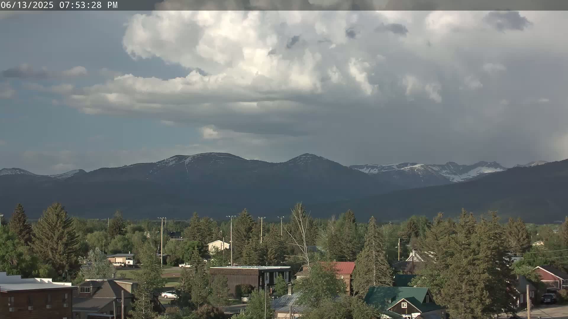 Driggs Village & Grand Targhee Habitat / Mountains Live Cam - Driggs, Teton, Idaho, USA