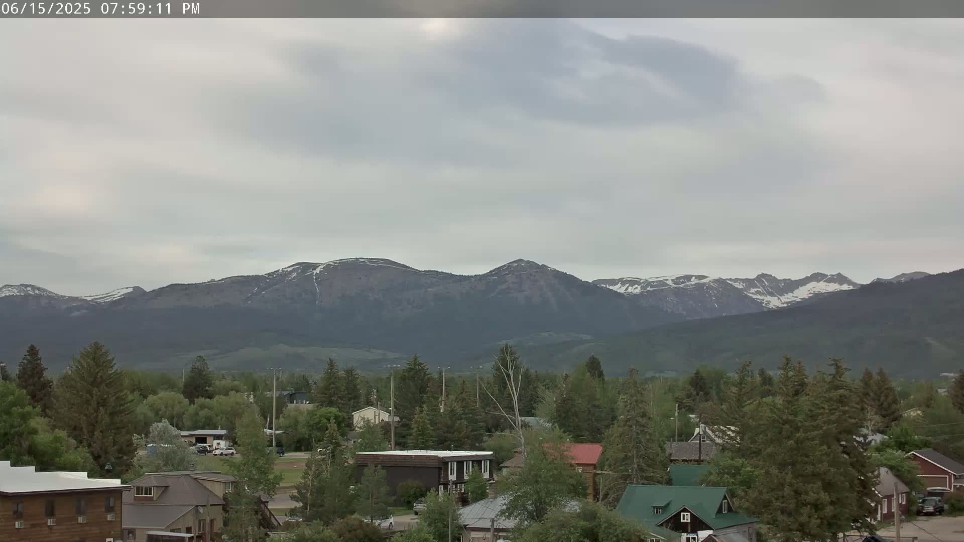 Driggs Village & Grand Targhee Habitat / Mountains Live Cam - Driggs, Teton, Idaho, USA