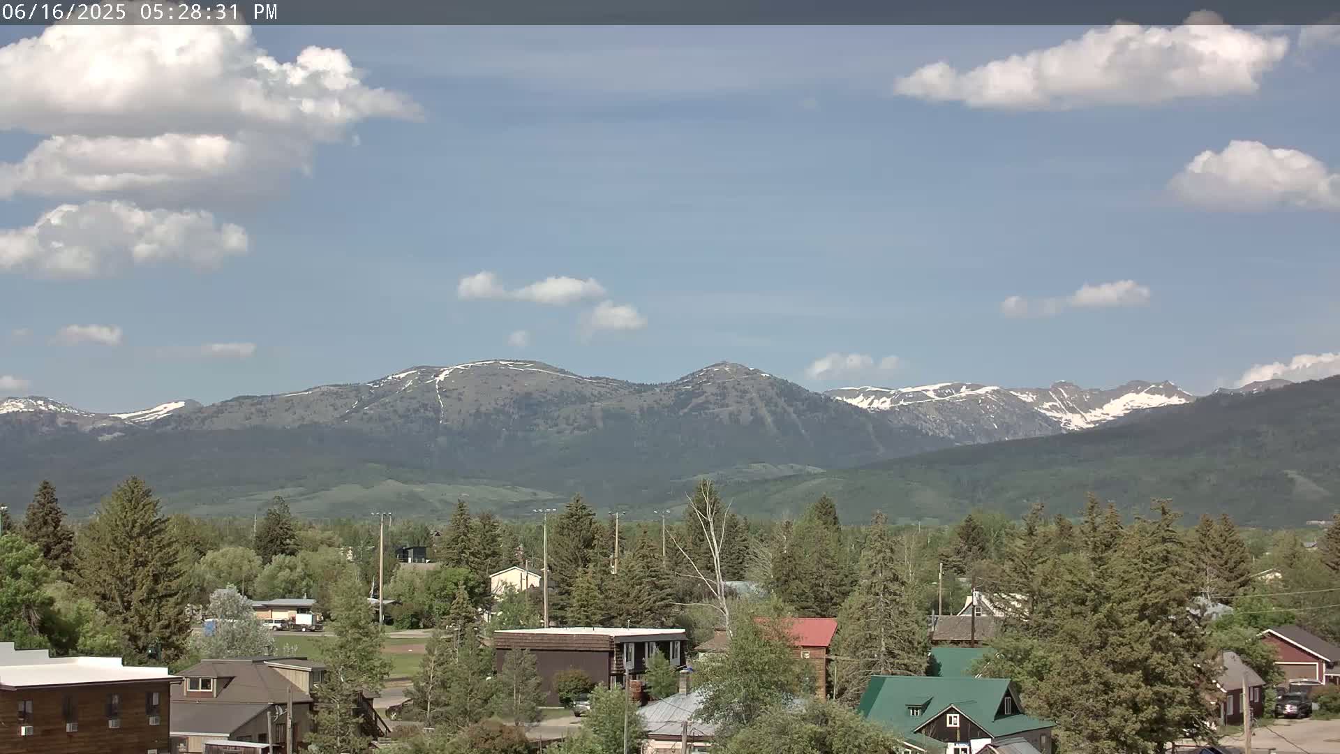 Driggs Village & Grand Targhee Habitat / Mountains Live Cam - Driggs, Teton, Idaho, USA