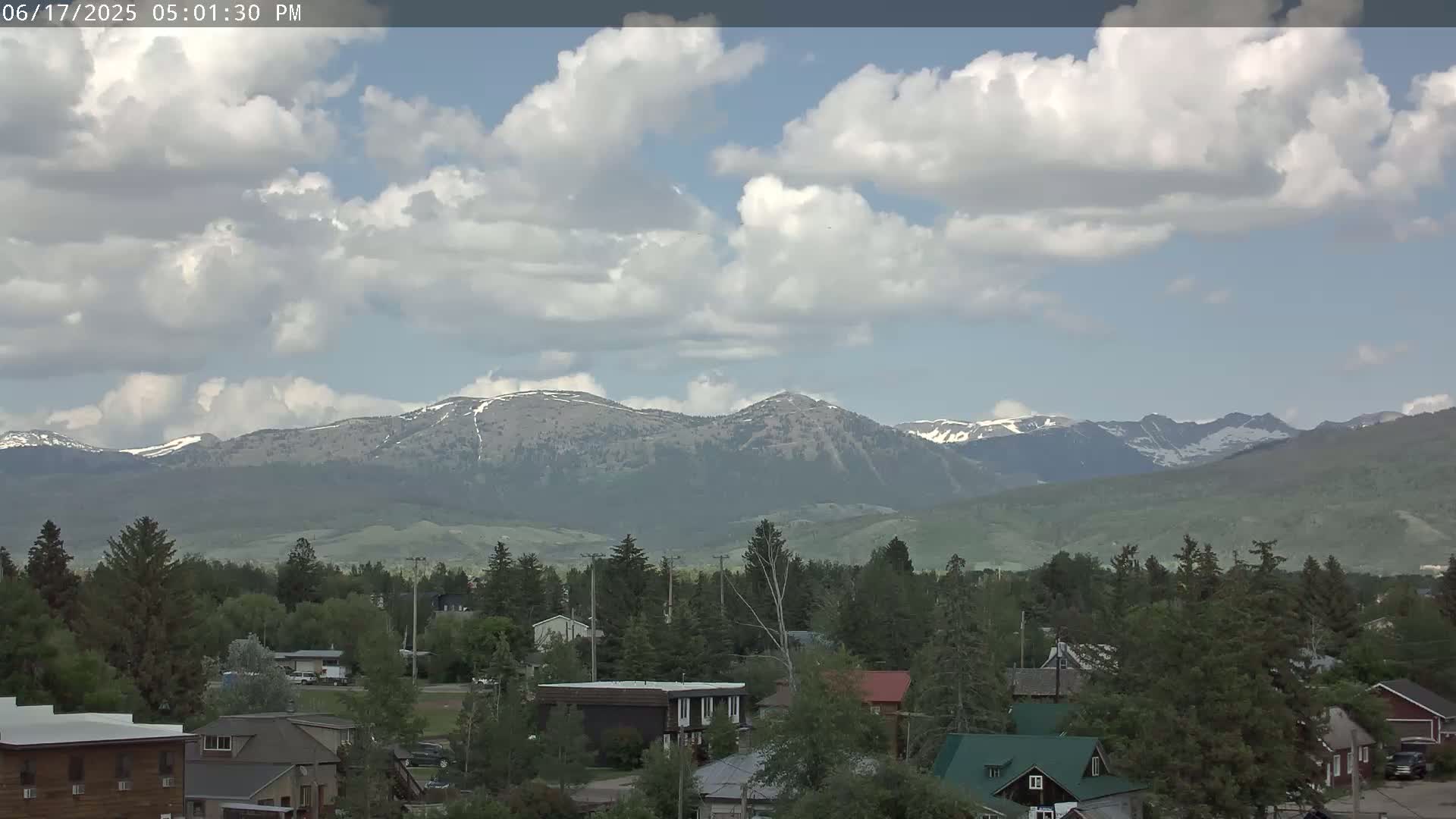 Driggs Village & Grand Targhee Habitat / Mountains Live Cam - Driggs, Teton, Idaho, USA