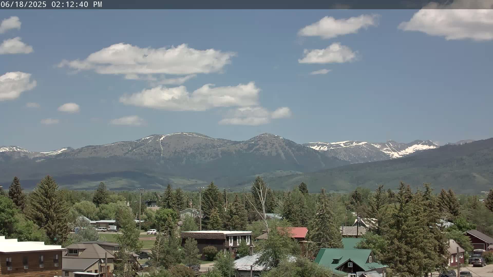 Driggs Village & Grand Targhee Habitat / Mountains Live Cam - Driggs, Teton, Idaho, USA