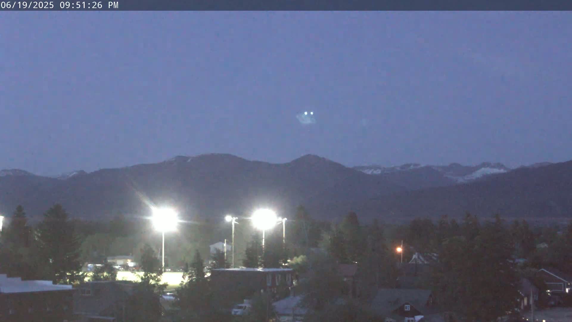 Driggs Village & Grand Targhee Habitat / Mountains Live Cam - Driggs, Teton, Idaho, USA