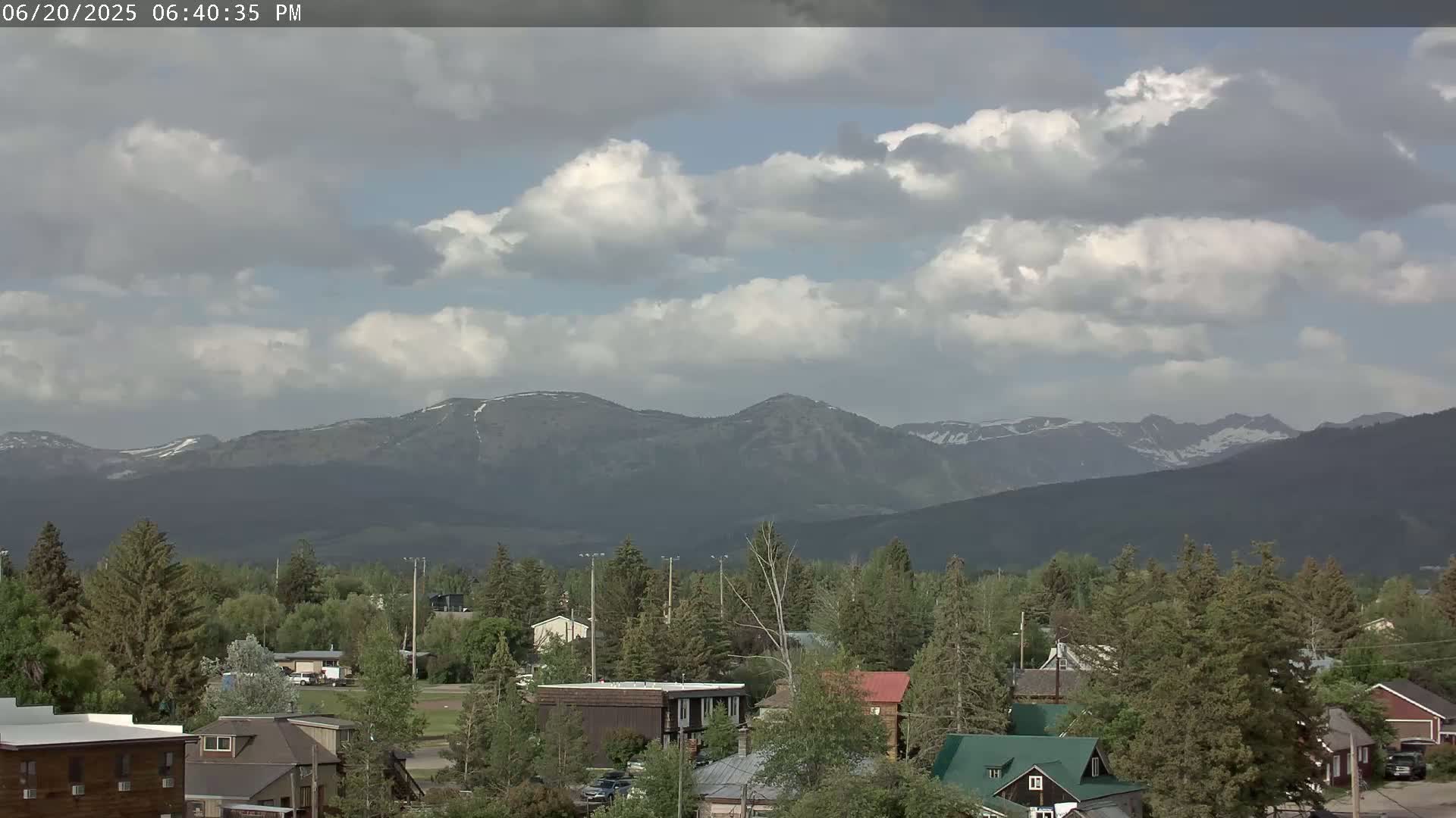 Driggs Village & Grand Targhee Habitat / Mountains Live Cam - Driggs, Teton, Idaho, USA