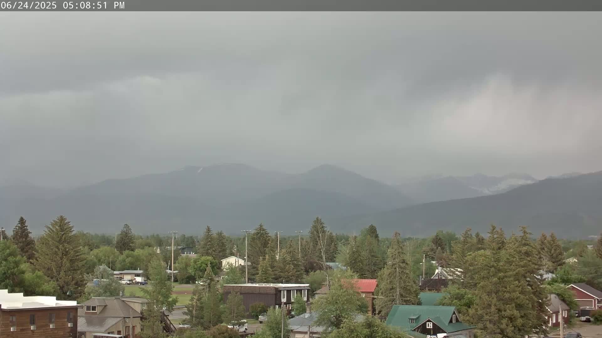Driggs Village & Grand Targhee Habitat / Mountains Live Cam - Driggs, Teton, Idaho, USA