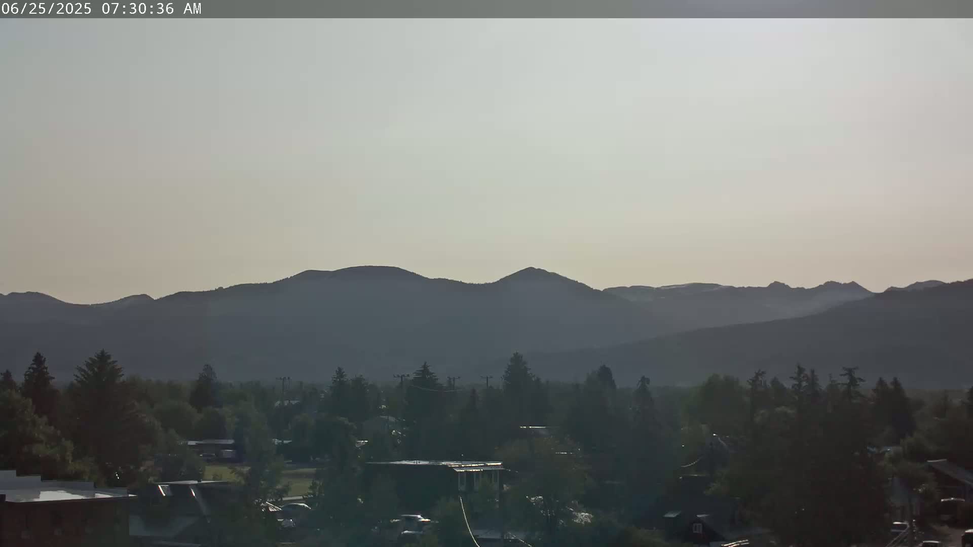 Driggs Village & Grand Targhee Habitat / Mountains Live Cam - Driggs, Teton, Idaho, USA